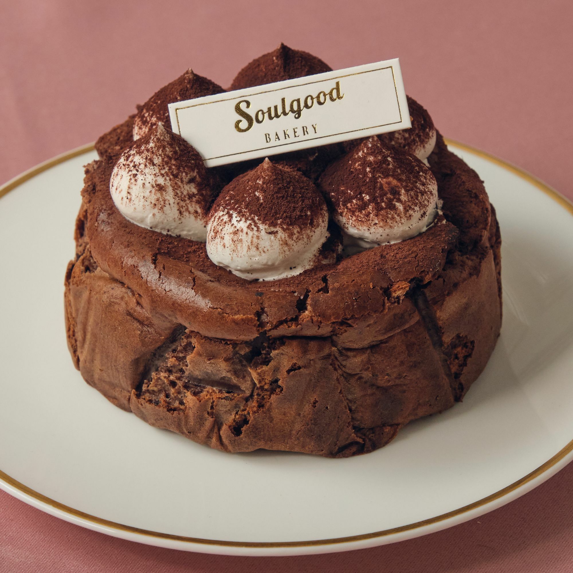 朱古力 巴斯克芝士蛋糕 Chocolate Basque Burnt Cheesecake