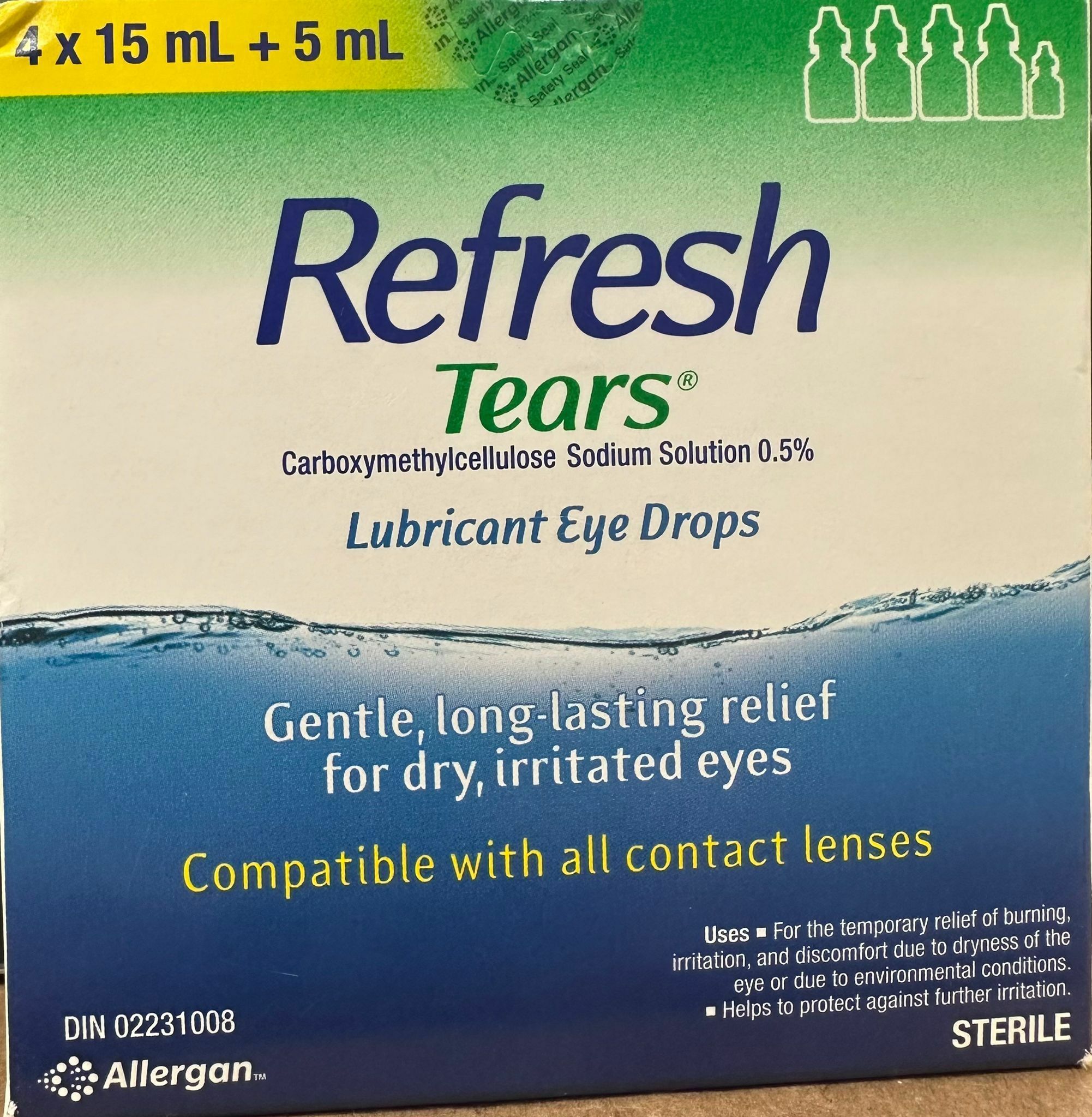 Refresh 潤眼水 (15ml x4 + 5ml) CC123