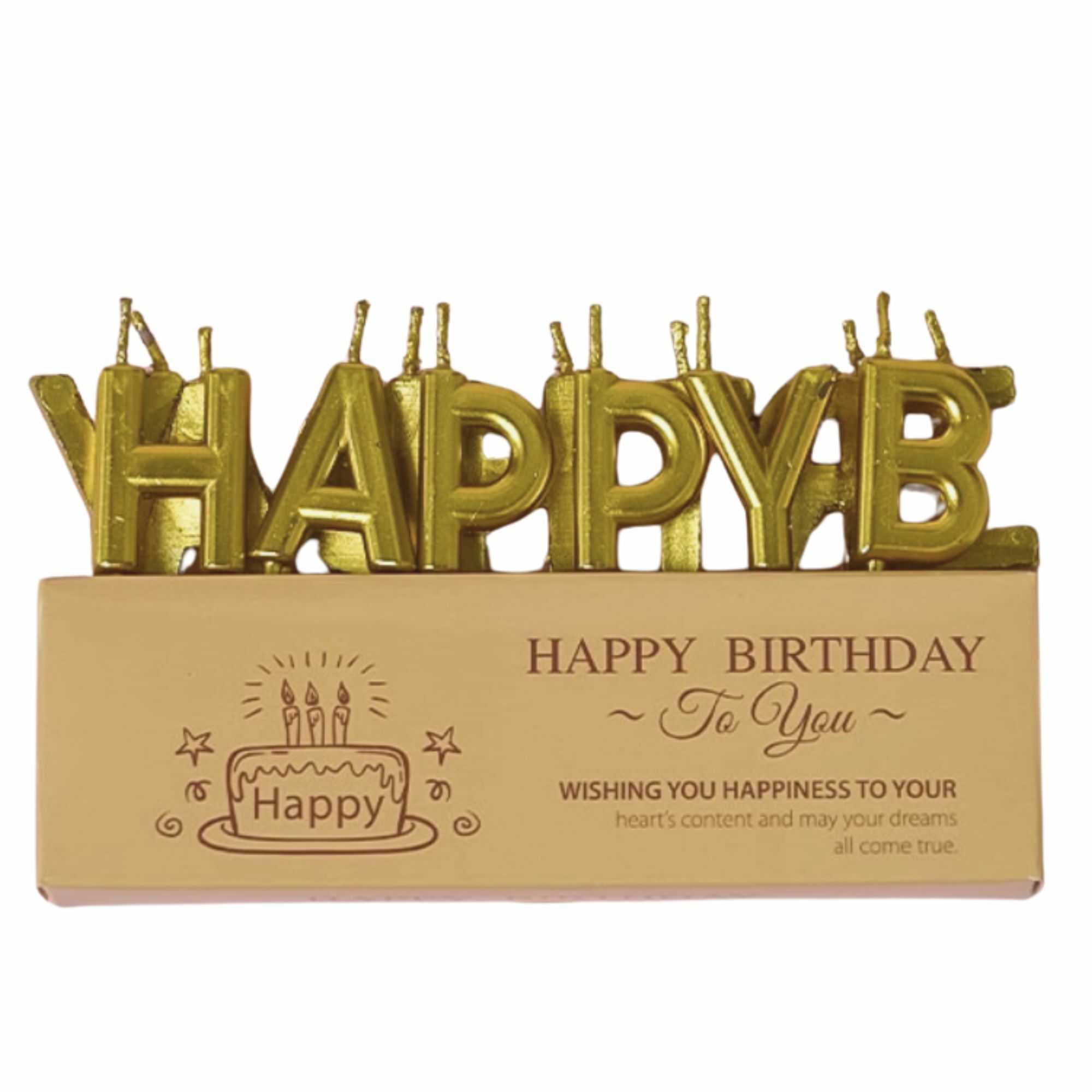 生日字母蠟燭 Happy Birthday Letter Candle