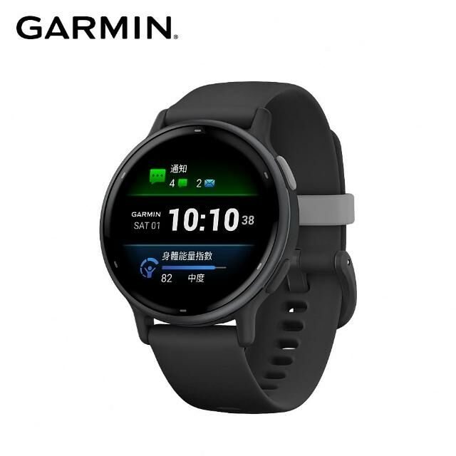 【Garmin】vivoactive 5 GPS 智慧腕錶 -譜光黑（010-02862-20) 42mm 現代鐘錶