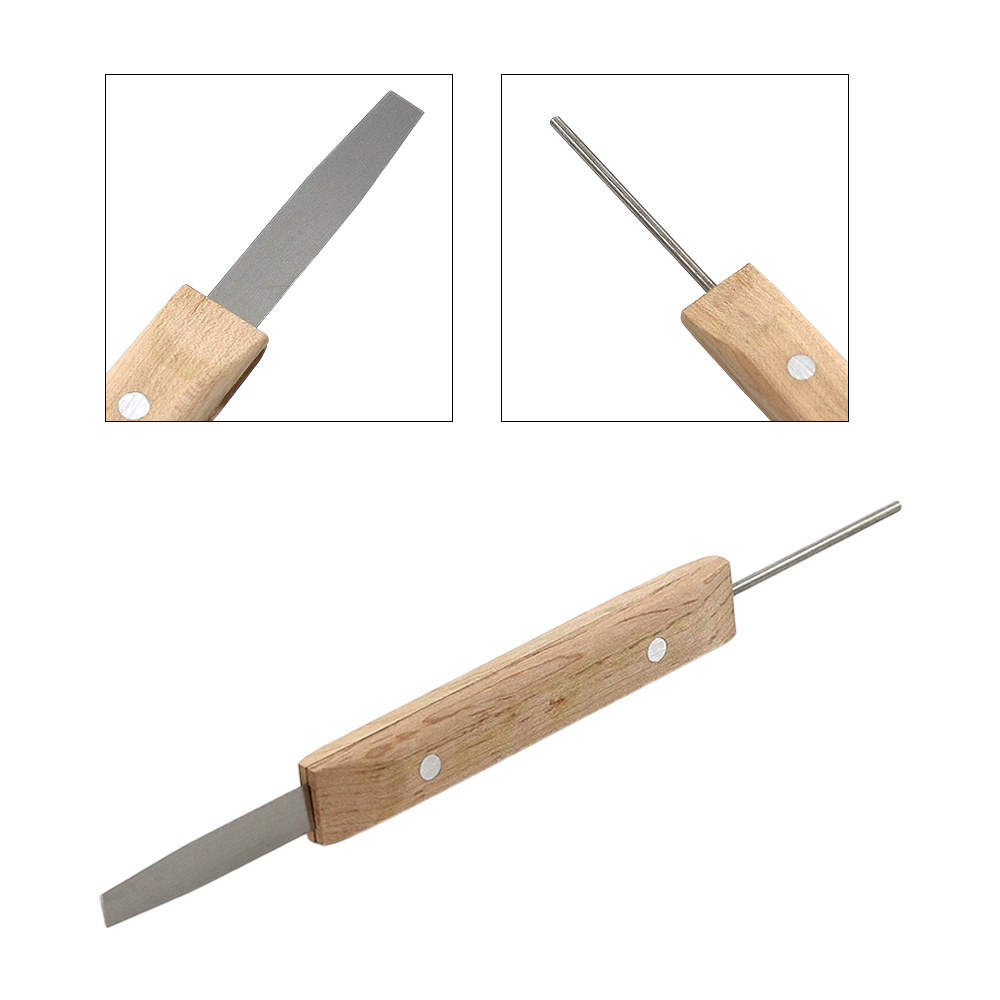 HANLIN-P-1505c 鍵孔穿尼器 調音師專用 中心釘 絨布 穿尼器