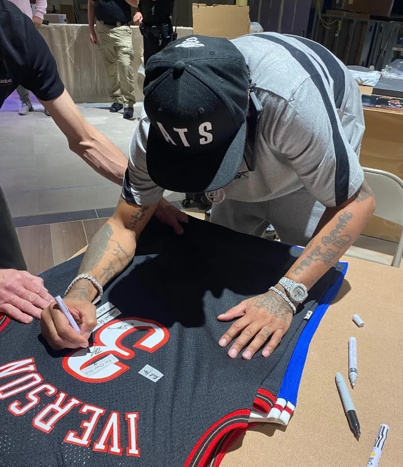 (已截單）戰神Allen Iverson 6月簽名會可以To your name 或自行定制祝福語！