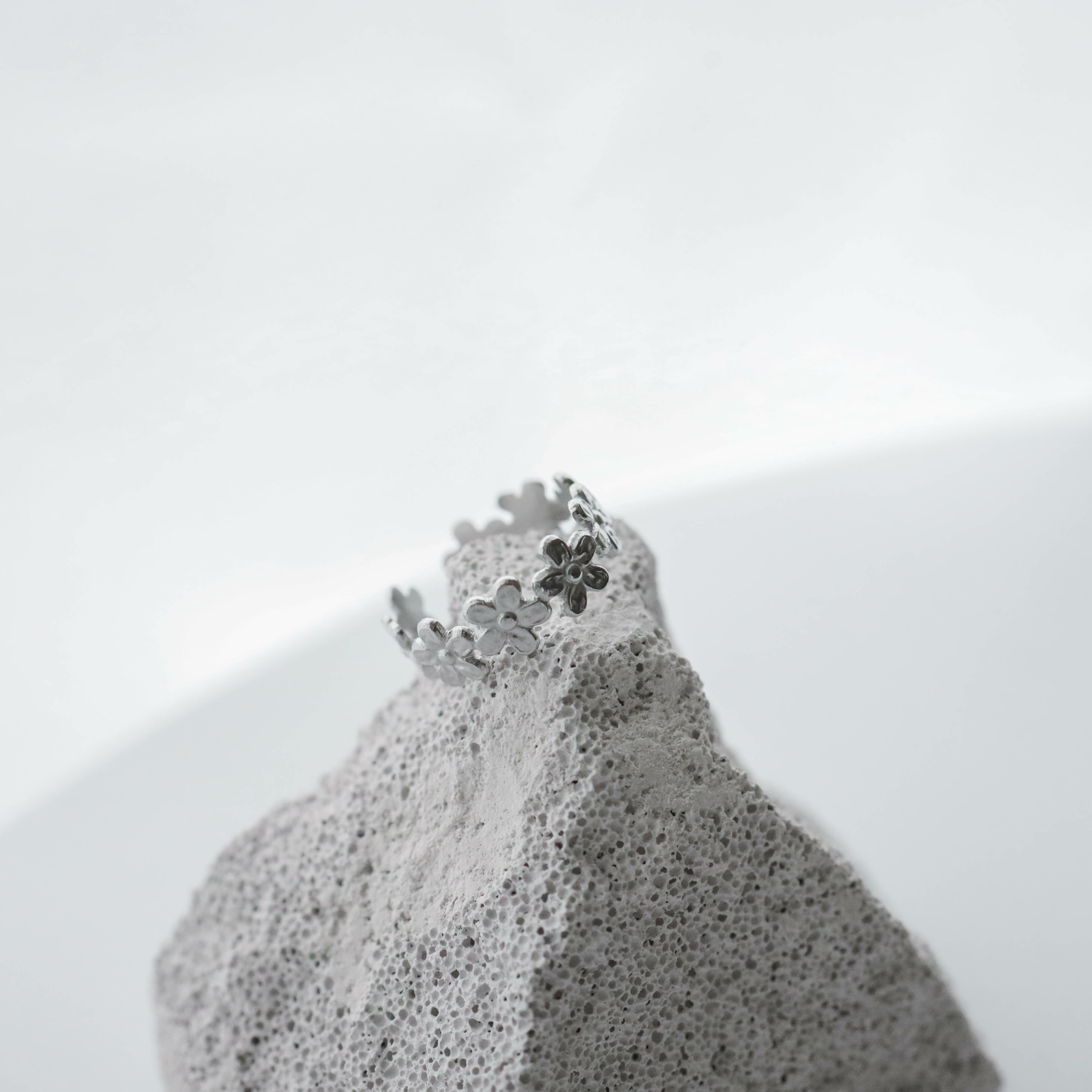 不怕水花花串鋼戒