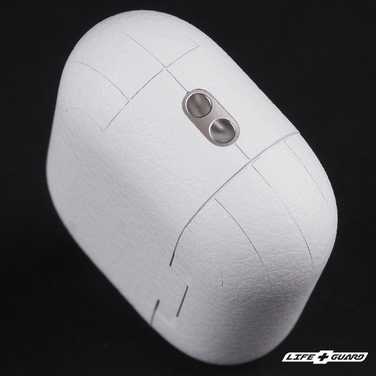 LIFE+GUARD 貼膜細節寫，LIFE+GUARD 皮紋風格