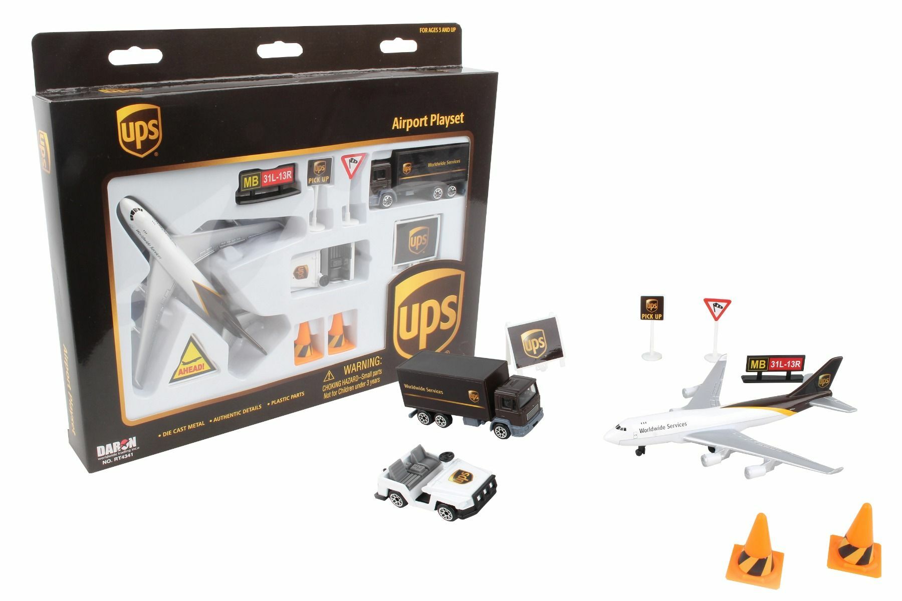 UPS優比速快遞機場玩具組 (小)