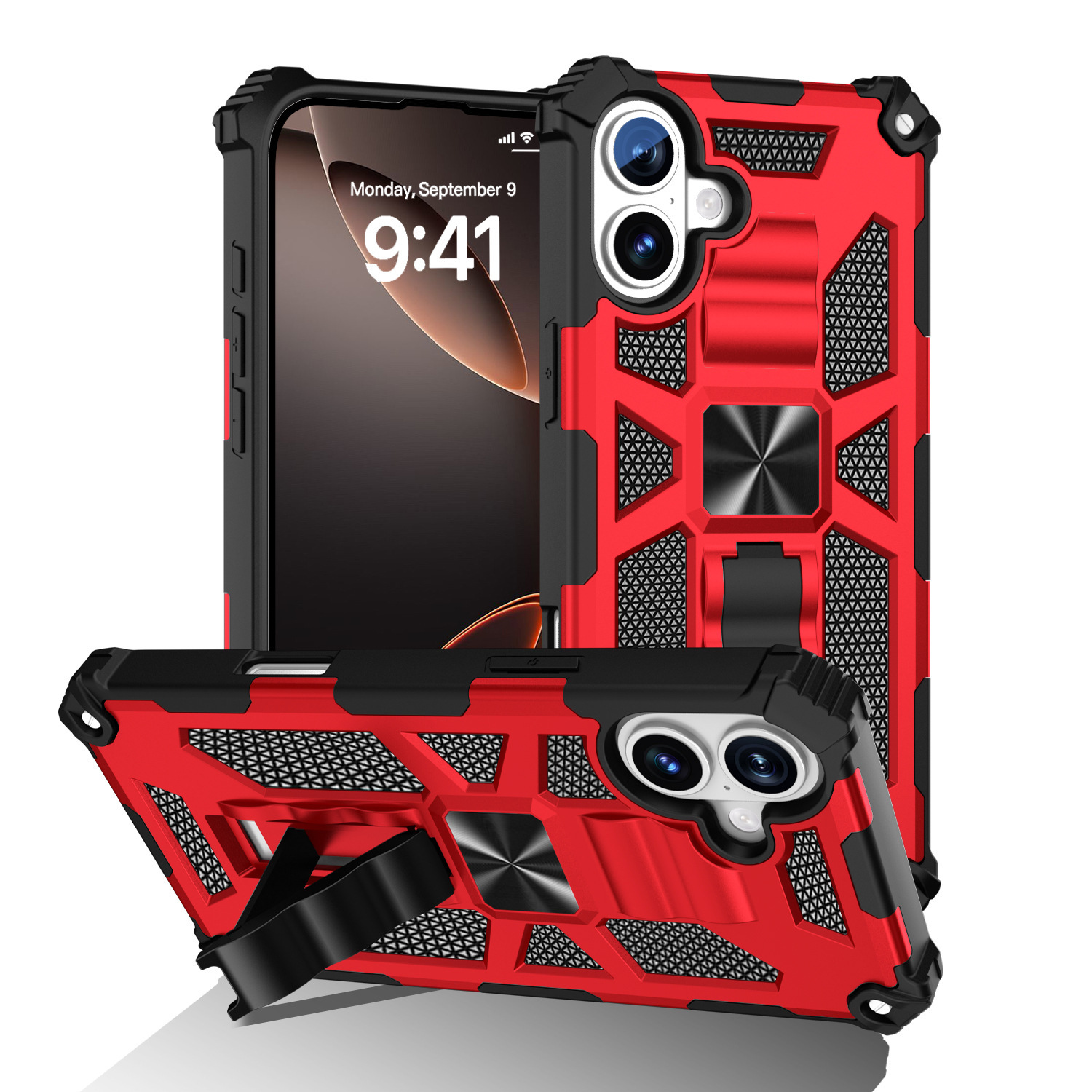 【部分現貨】XPRO - Kick Stand Shield - iPhone 17 Pro Max Case 高度防撞隱藏支架磁吸手機保護殼