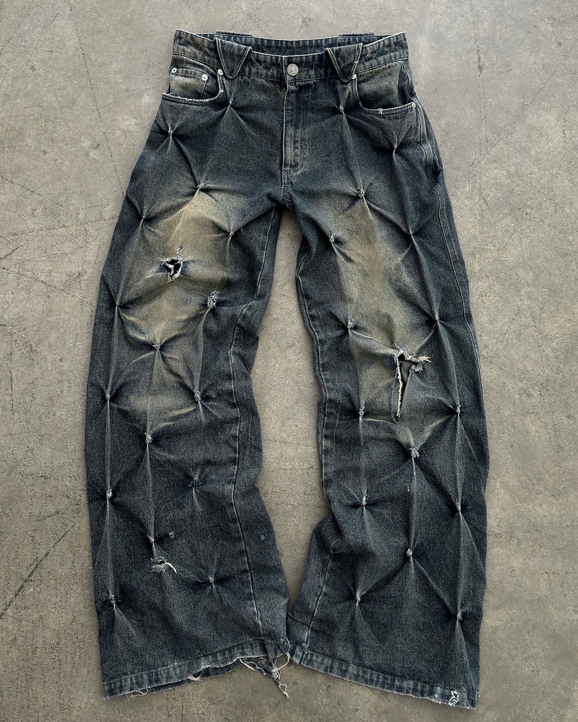 BAD SON CORE Denim Pants Jeans 車縫設計牛仔褲工作褲