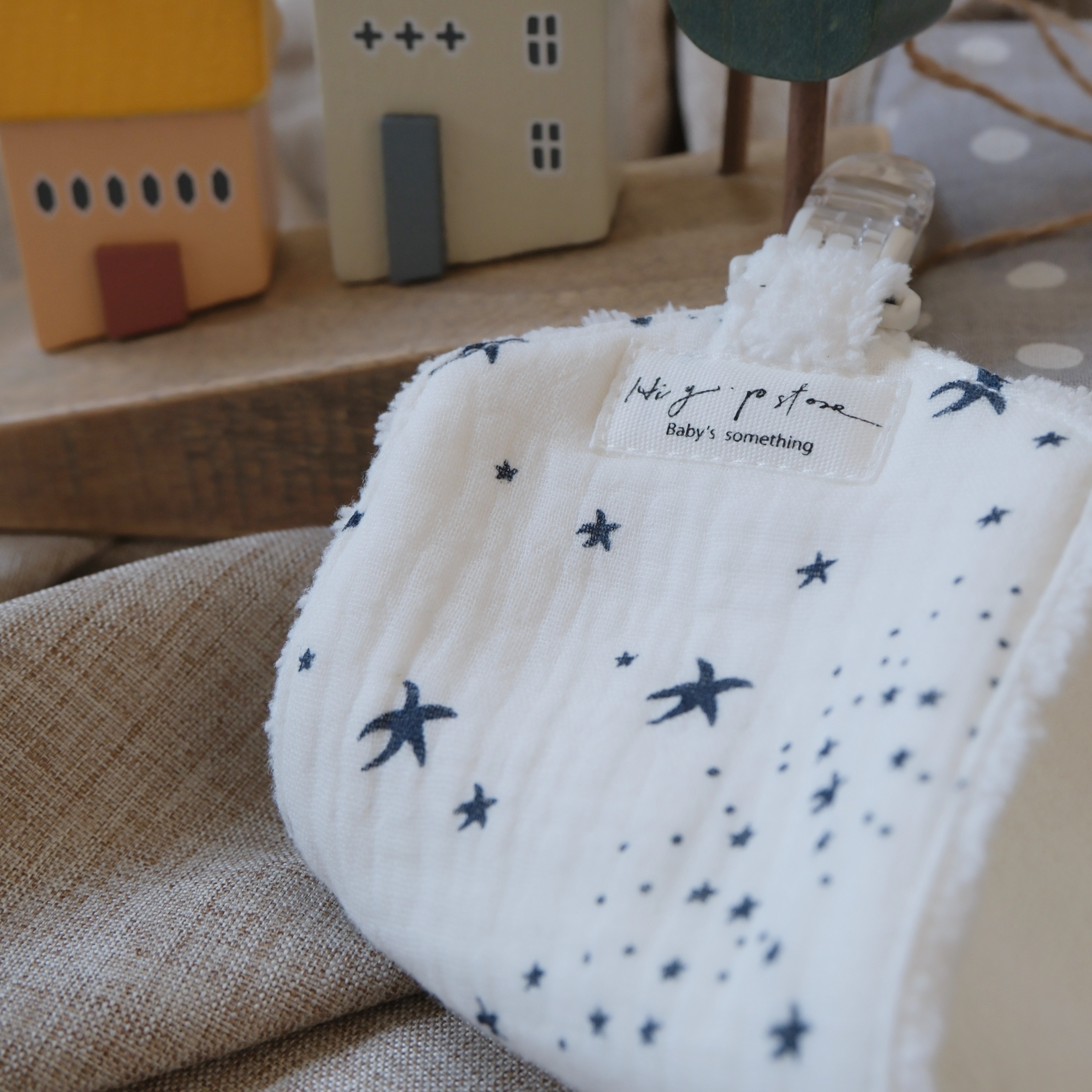 Hi Y.P store-手作手帕夾-漫漫海星