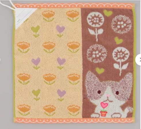 日式卡通公仔抹手巾34x34 (非日本製)