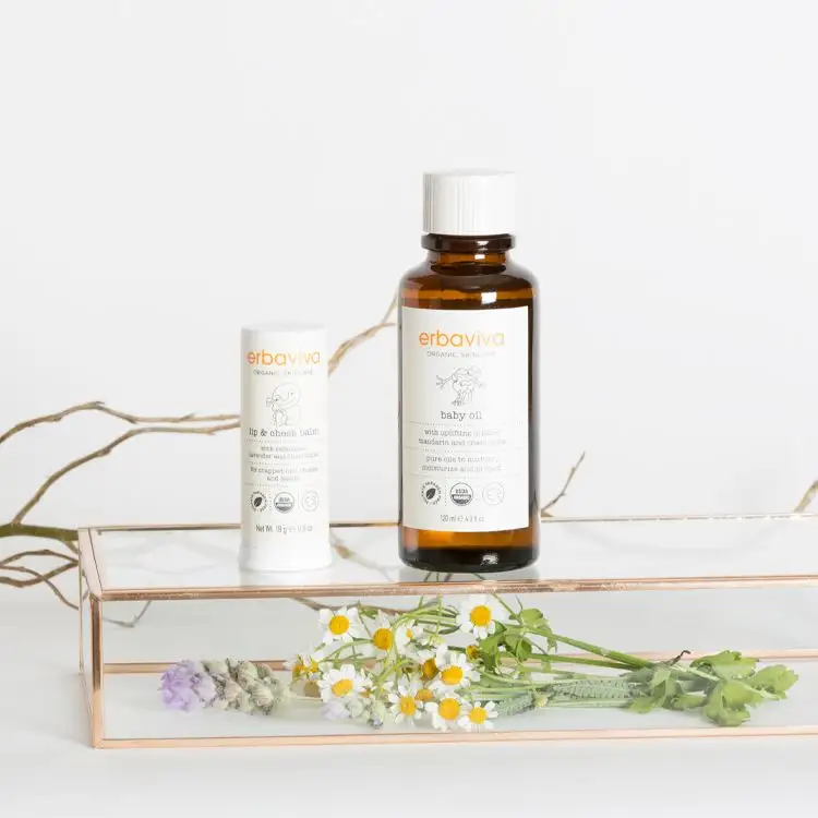 美國erbaviva USDA寶寶潤膚油