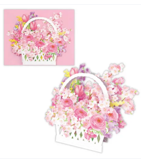 日式立體櫻花卡 (非日本製)