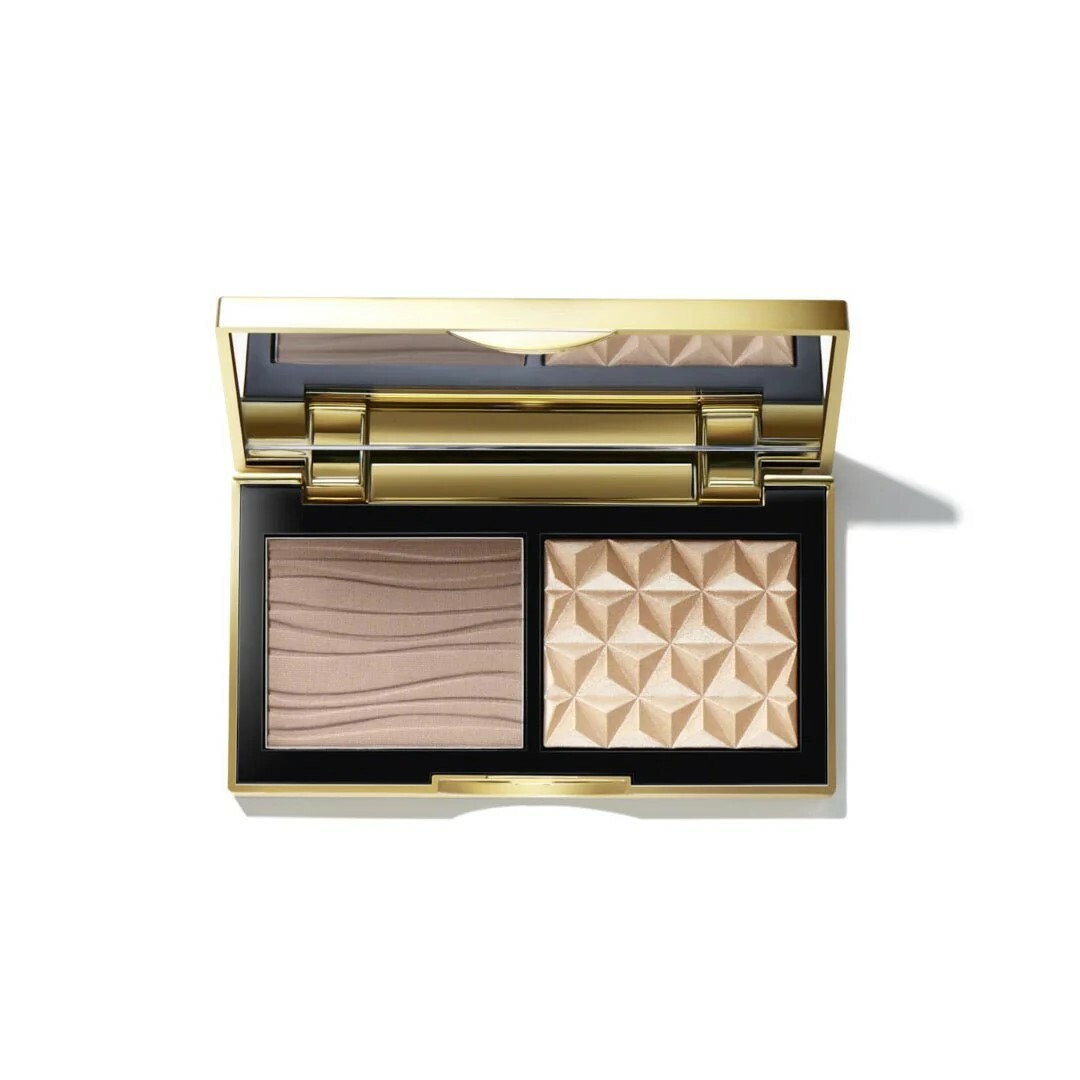 MAC 高光修容雙色盤(小金盒)