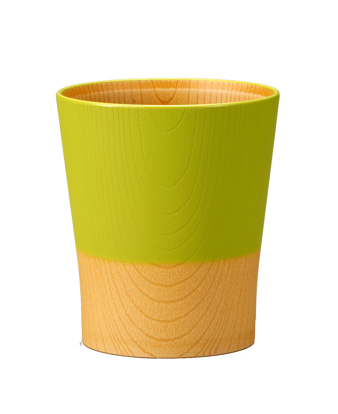 日本やさしい彩り樹脂纖維杯(綠色) (日本製)