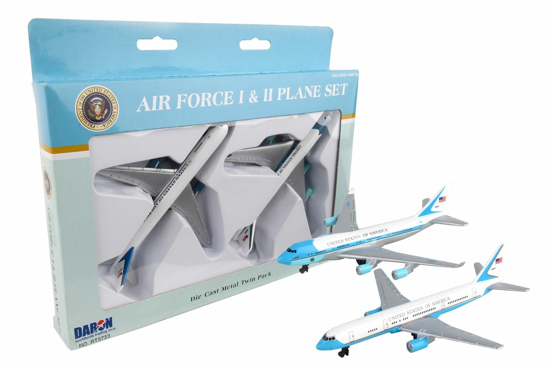 美國空軍一號玩具飛機 (二入)