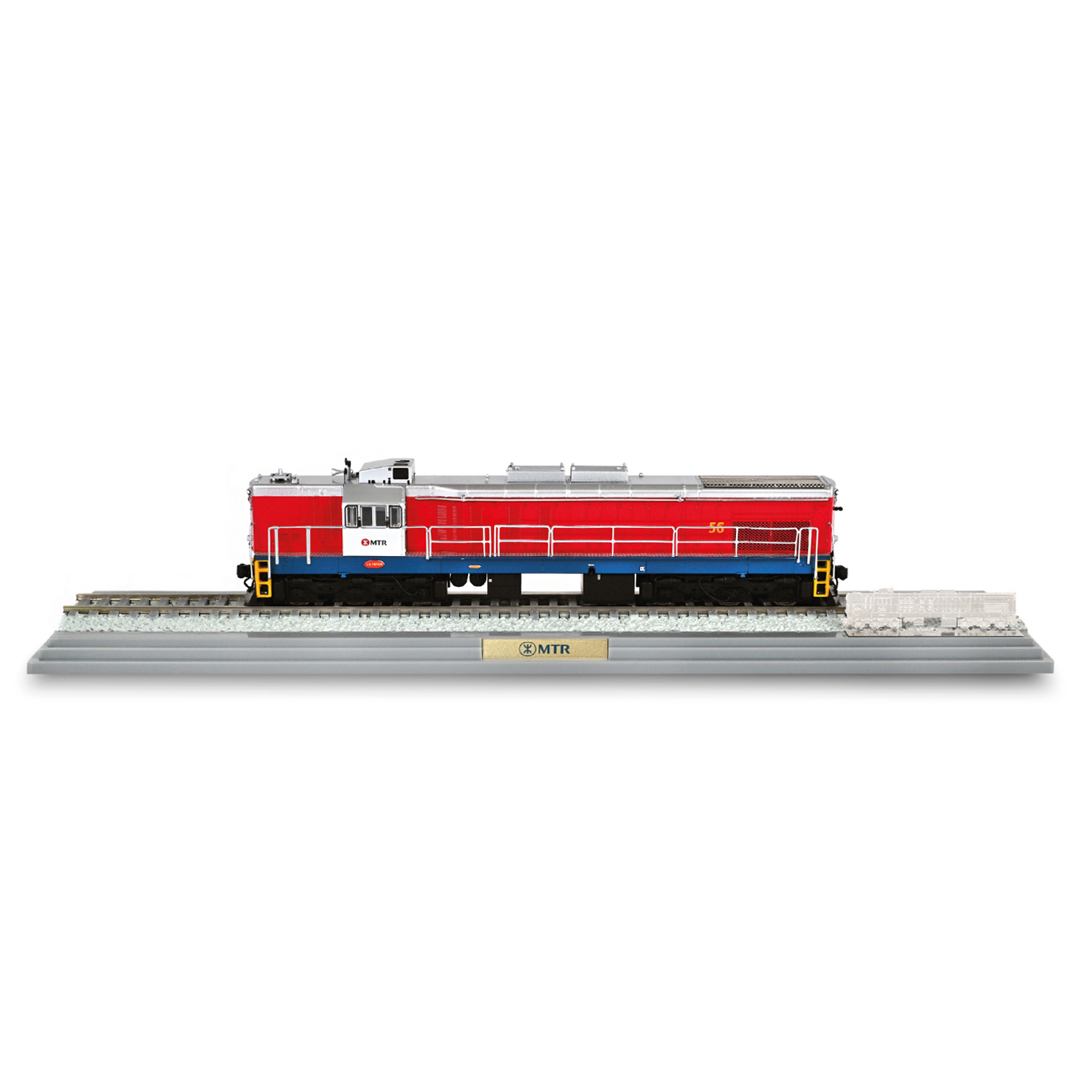 MTR e-Store > 1:87 G16 Locomotive – No. 56 (Corporate Red and Blue)