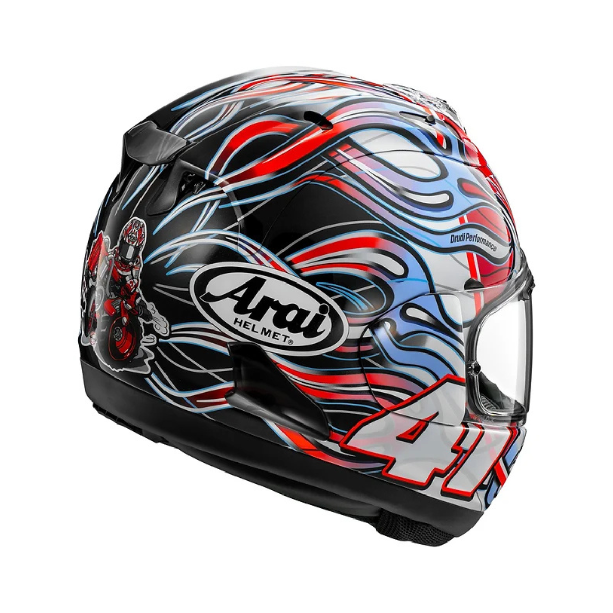 Arai】RX-7X HAGA WSBK 彩繪全罩安全帽/賽道安全帽