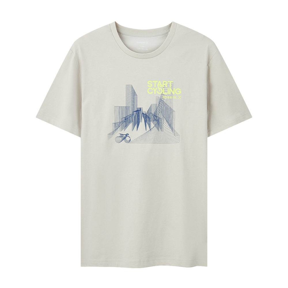 男裝短袖印花T 恤