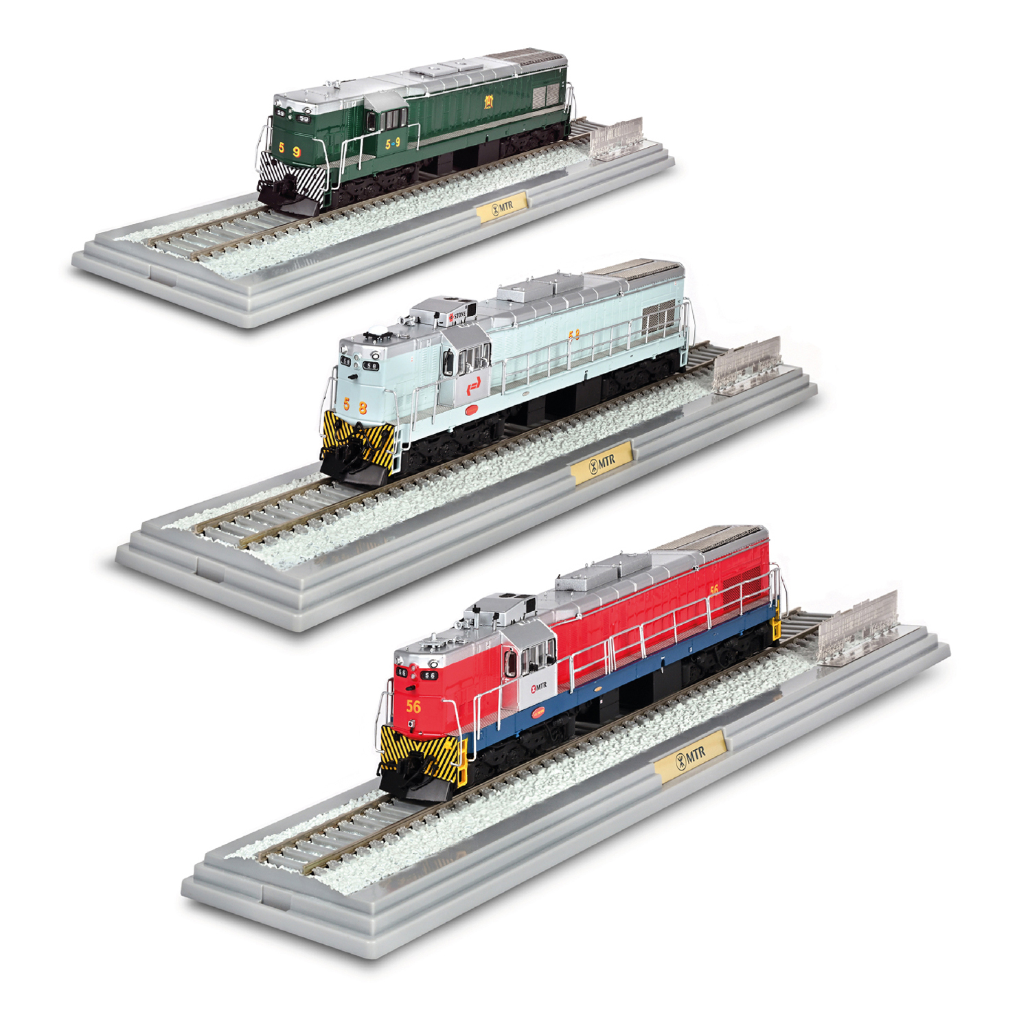 MTR e-Store > Bundle Set: 1:87 G16 Locomotives – No. 56, No