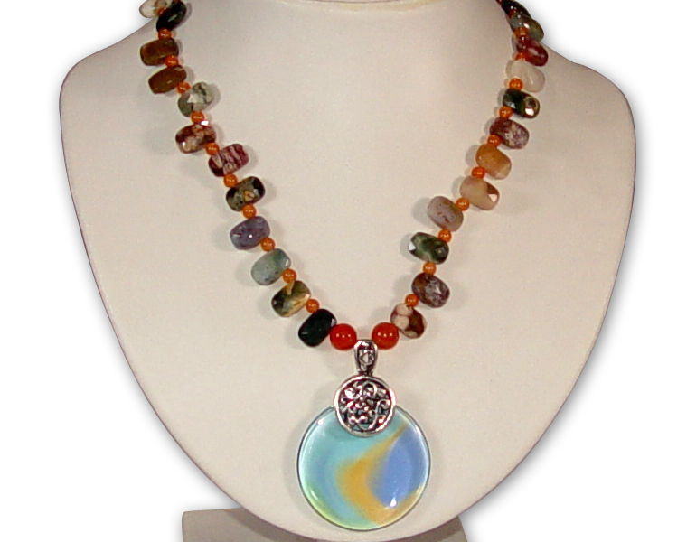 開運琉璃藝術珠寶項鍊聽海推薦｜手工設計招財開運送禮首選