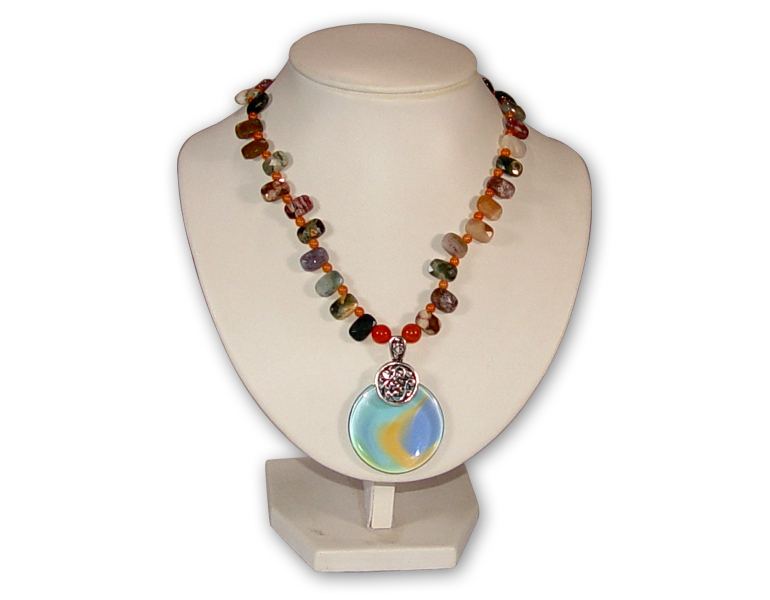 開運琉璃藝術珠寶項鍊聽海推薦｜手工設計招財開運送禮首選