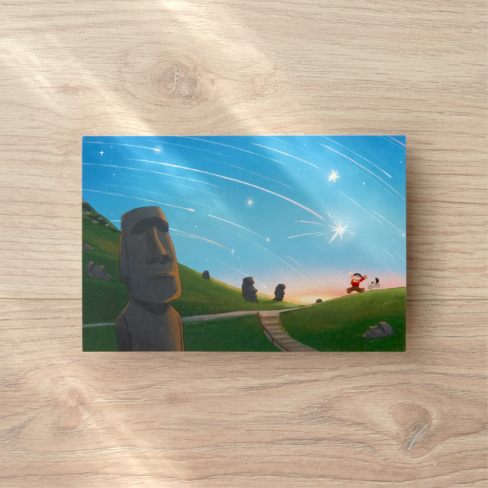 Hoi ホーイ｜明信片｜摩艾之星