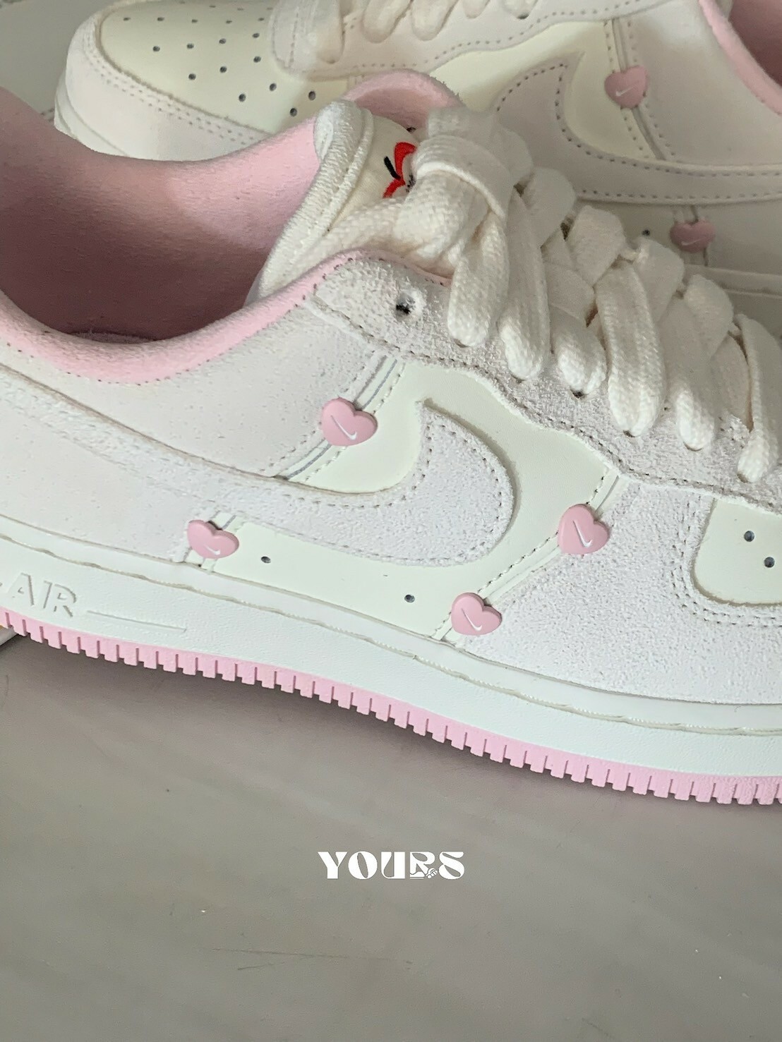 Nike Air Force 1 櫻花粉 情人節限定 HV5992-111