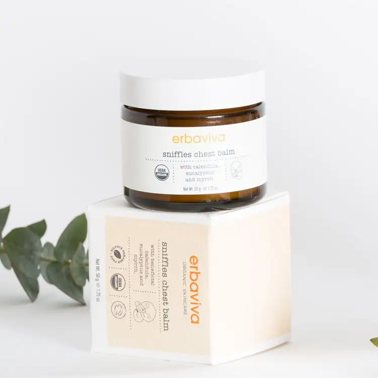 美國erbaviva USDA寶寶呼吸舒緩膏