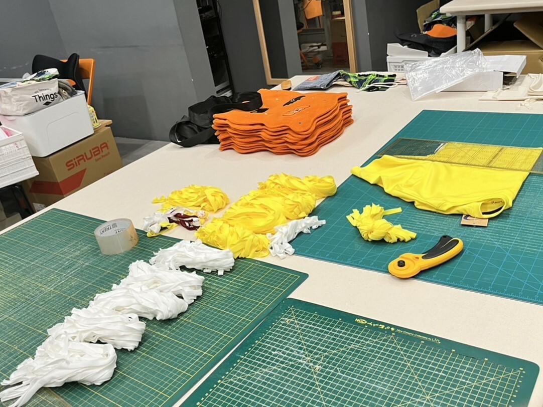 永續體驗/過季T-shirt再製廢布編織手環