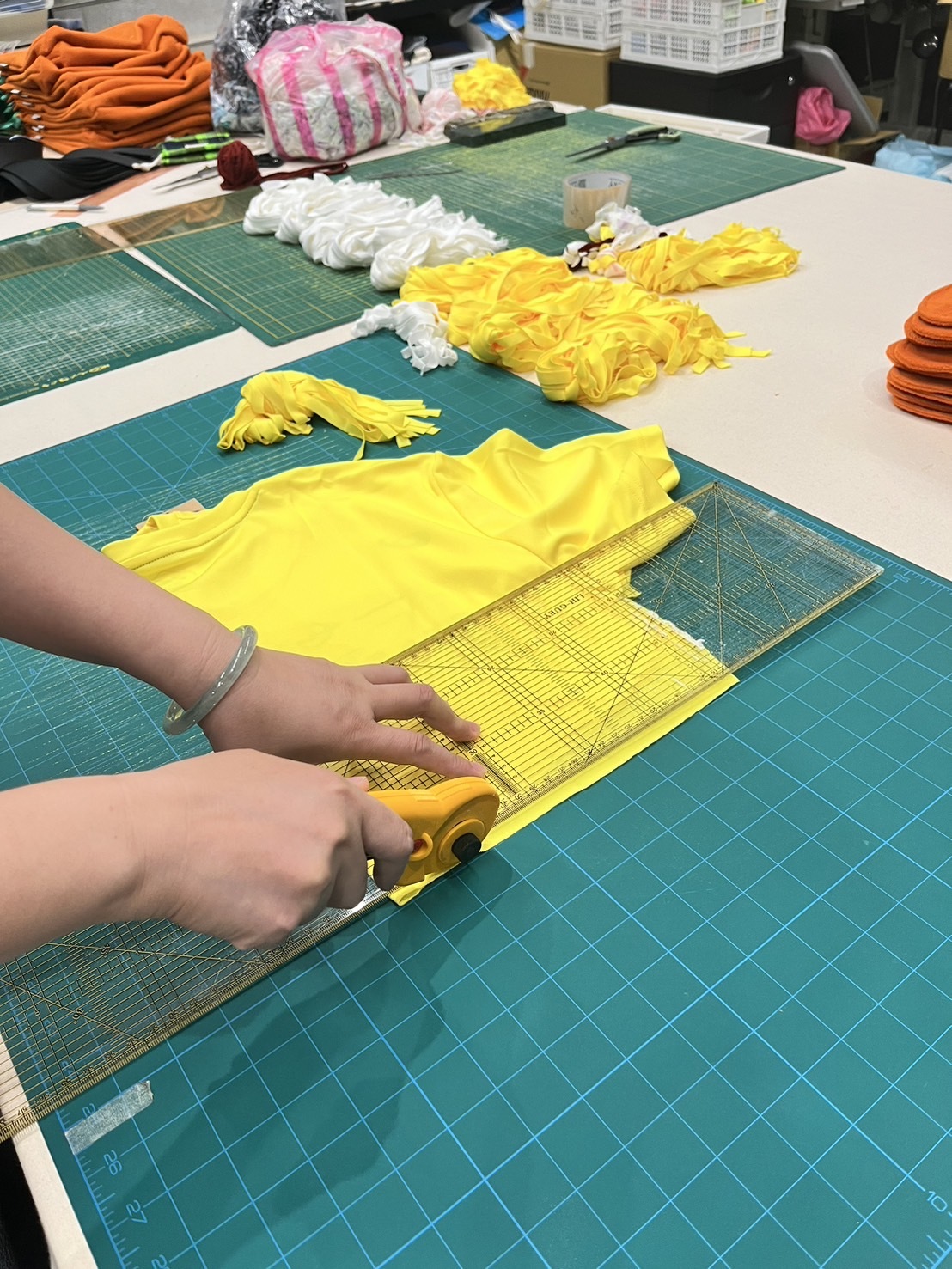 永續體驗/過季T-shirt再製廢布編織手環