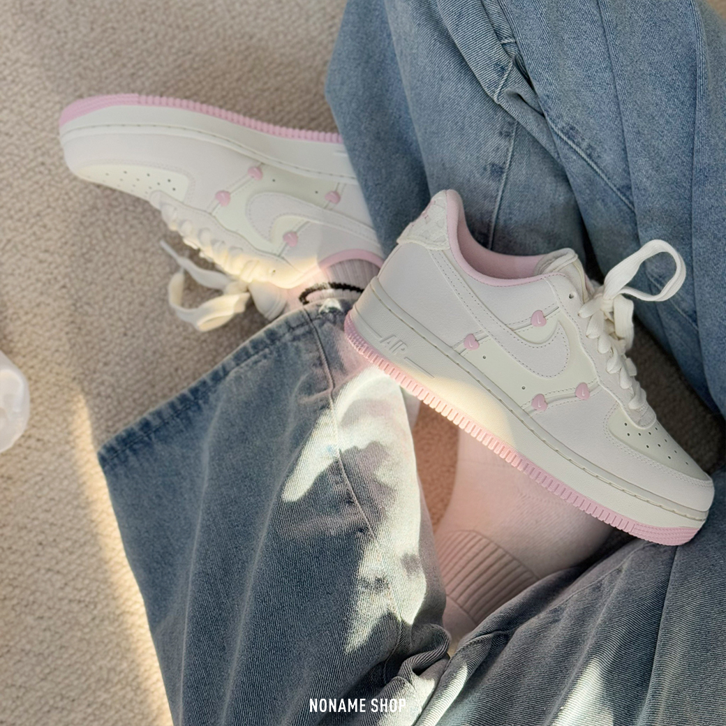 NIKE AIR FORCE 1 AF1 情人節 限定 愛心 蘋果 (女款)