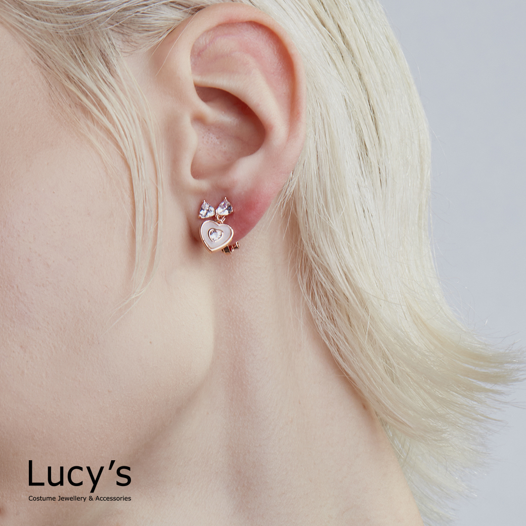 晶鑽心語 耳環 (115041)