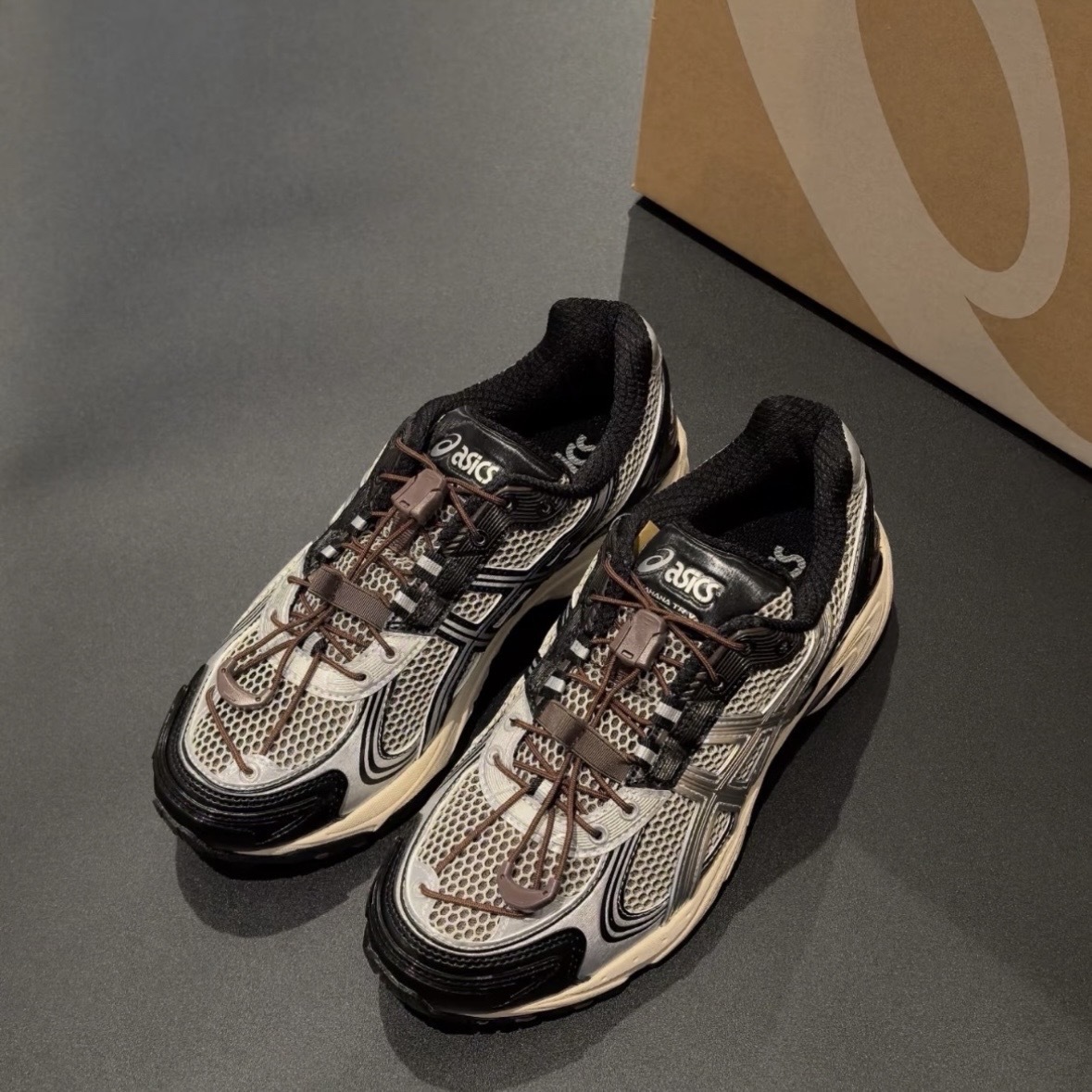 Asics Gel-Kahana TR V4 咖啡黑銀