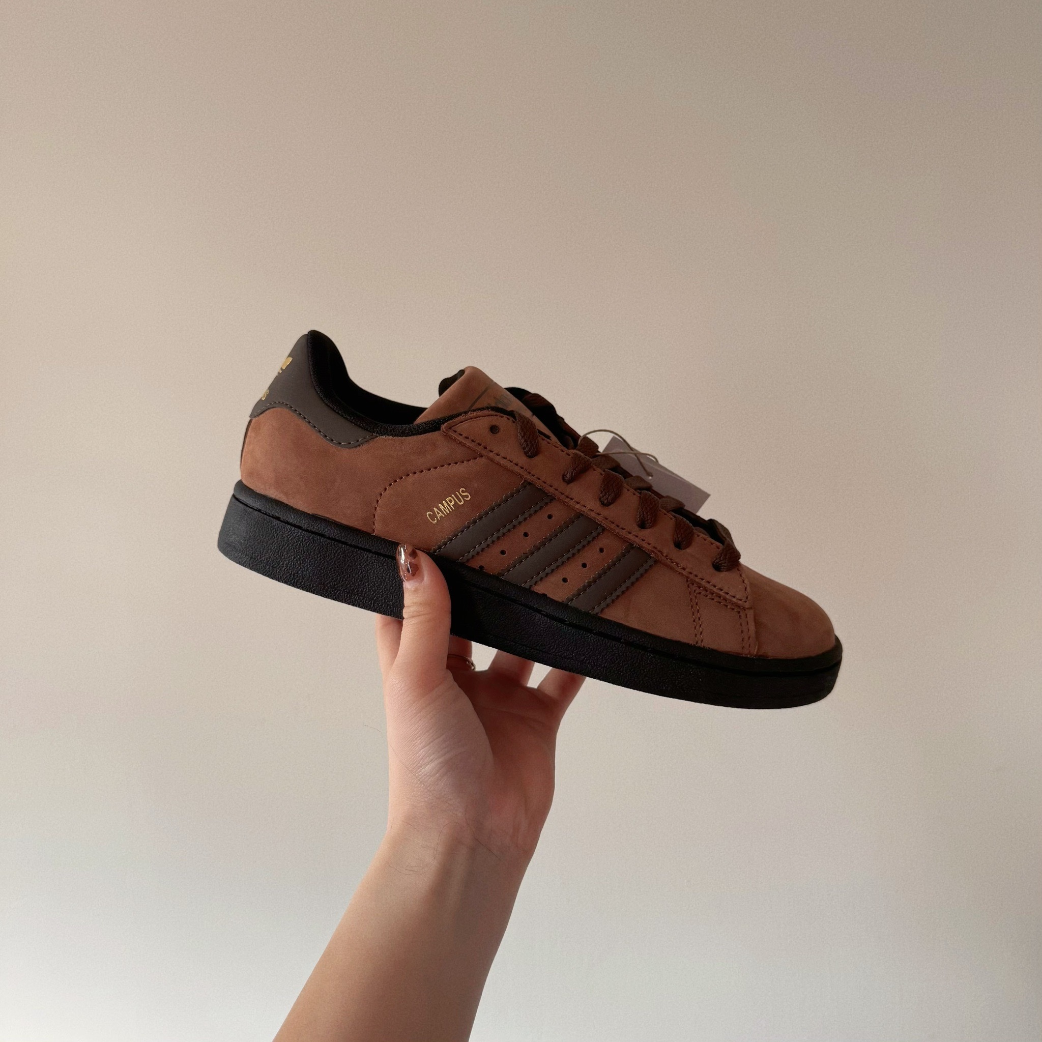 Adidas Originals Campus 2 日本限定 深培黑巧 深棕色 黑底 復古鞋 JS0596