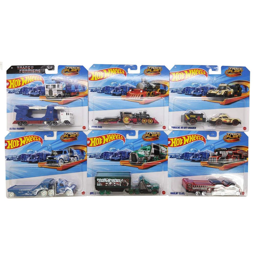 風火輪貨櫃卡車系列 原箱6入(B箱號)