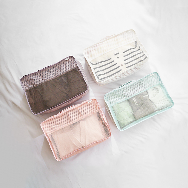 【選物｜Suzzi】收納洗衣兩用袋8件組(共4色可選)