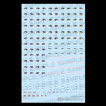 女神裝置M.S.G BUSTER DOLL 聖騎士 EYE DECAL SET 水貼