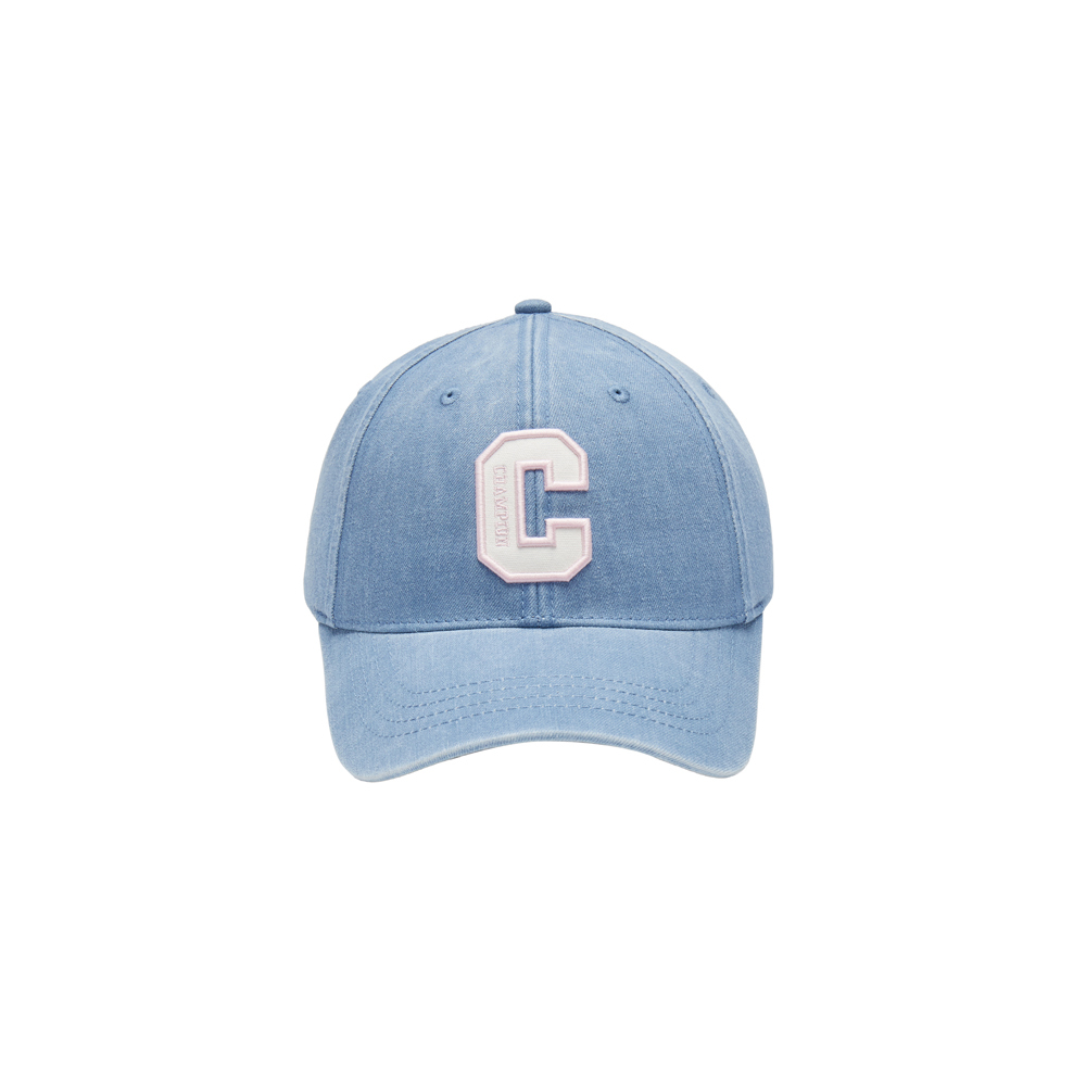 中性-C-LIFE經典C字棒球帽-藍色 （U5AACCU02M2）