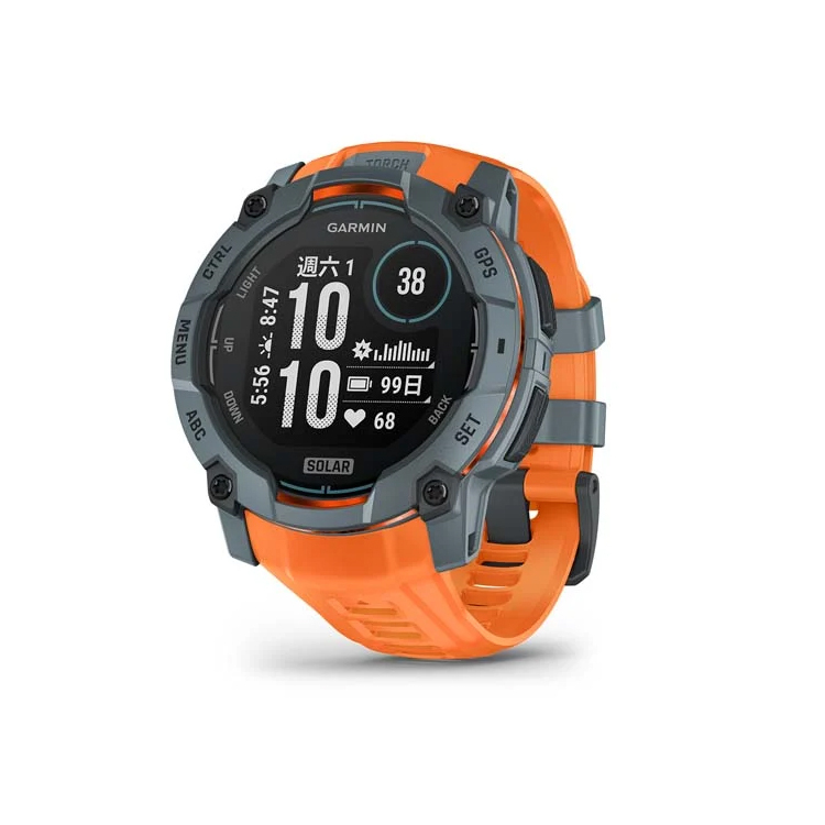 Garmin Instinct 3 50mm Solar 本我系列 GPS 太陽能智慧腕錶