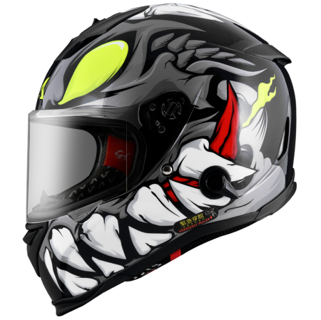 ASTONE GTB800 AO26 黑銀 全罩 雙鏡片 輕量化