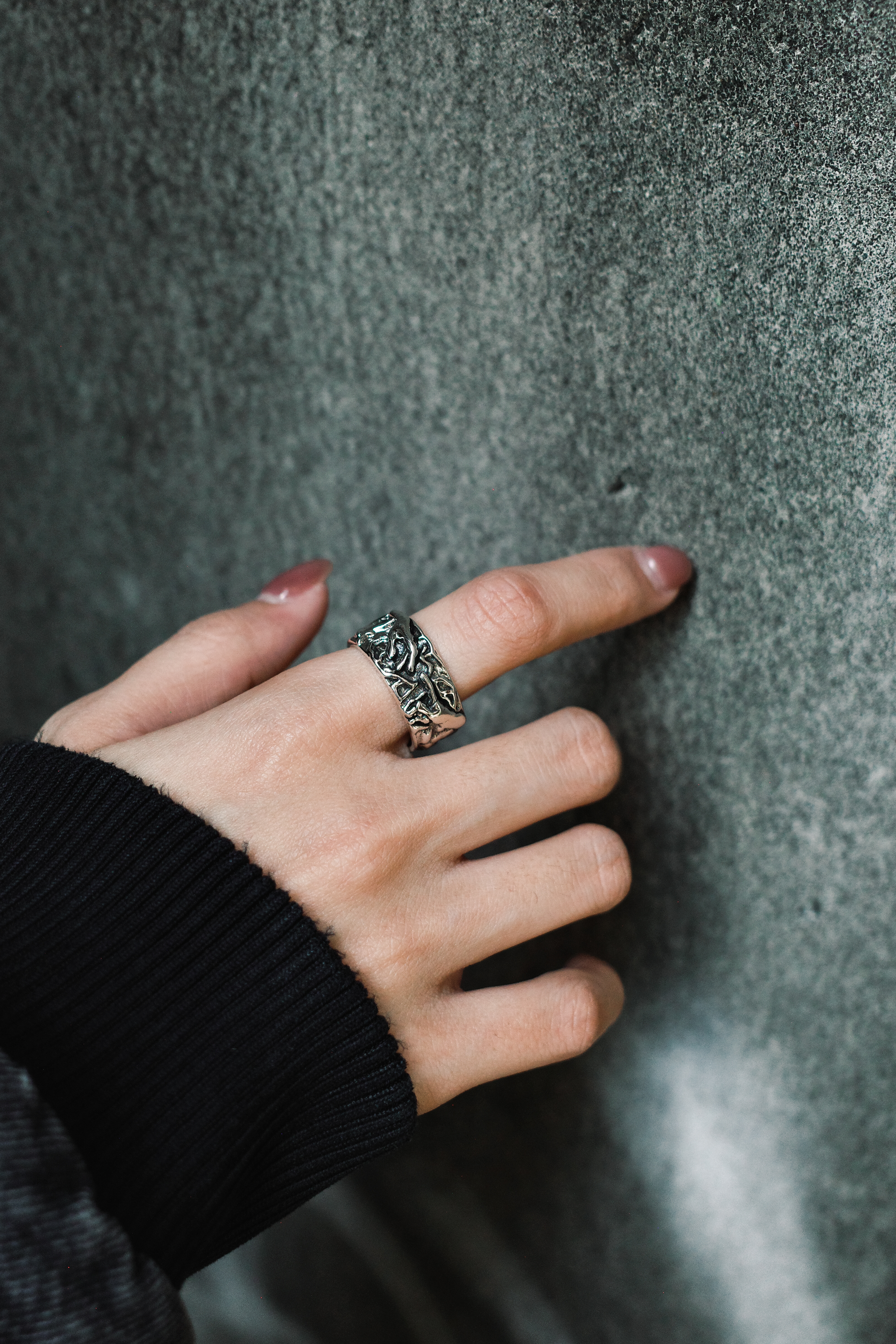 『Always_Good』上帝之手 電鍍 銅戒