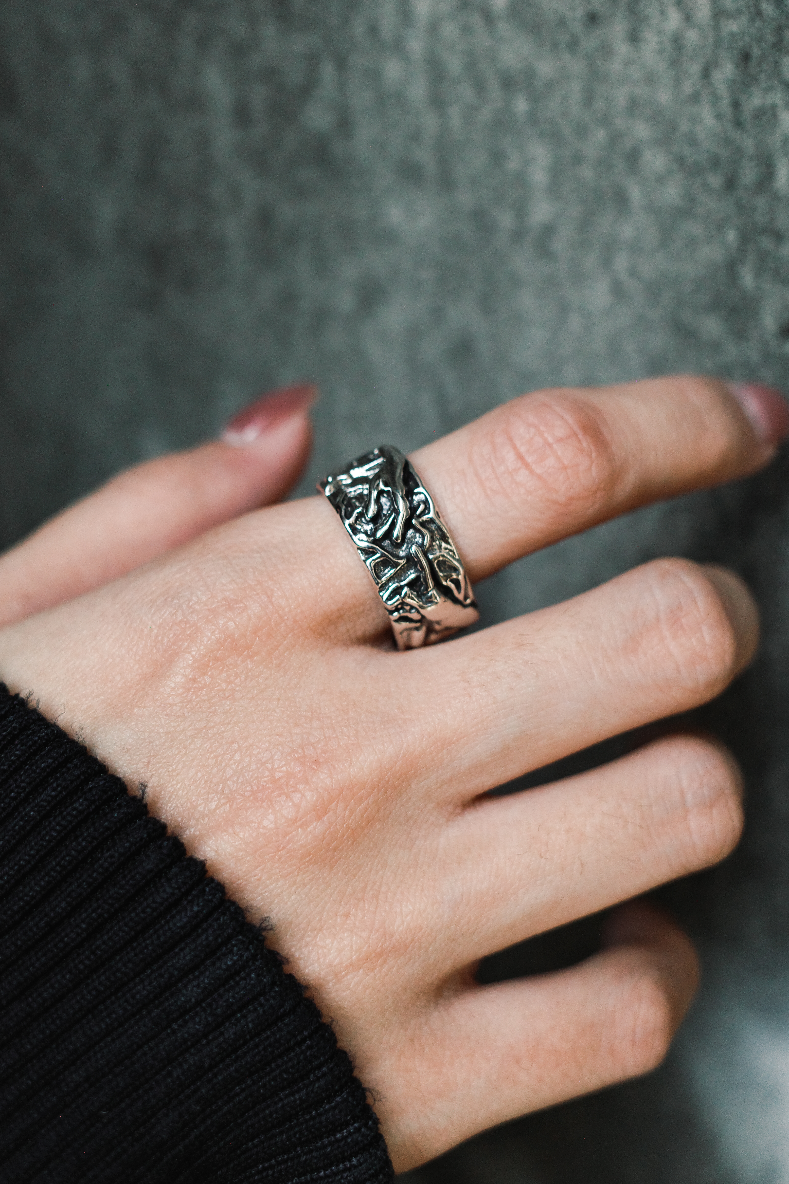 『Always_Good』上帝之手 電鍍 銅戒