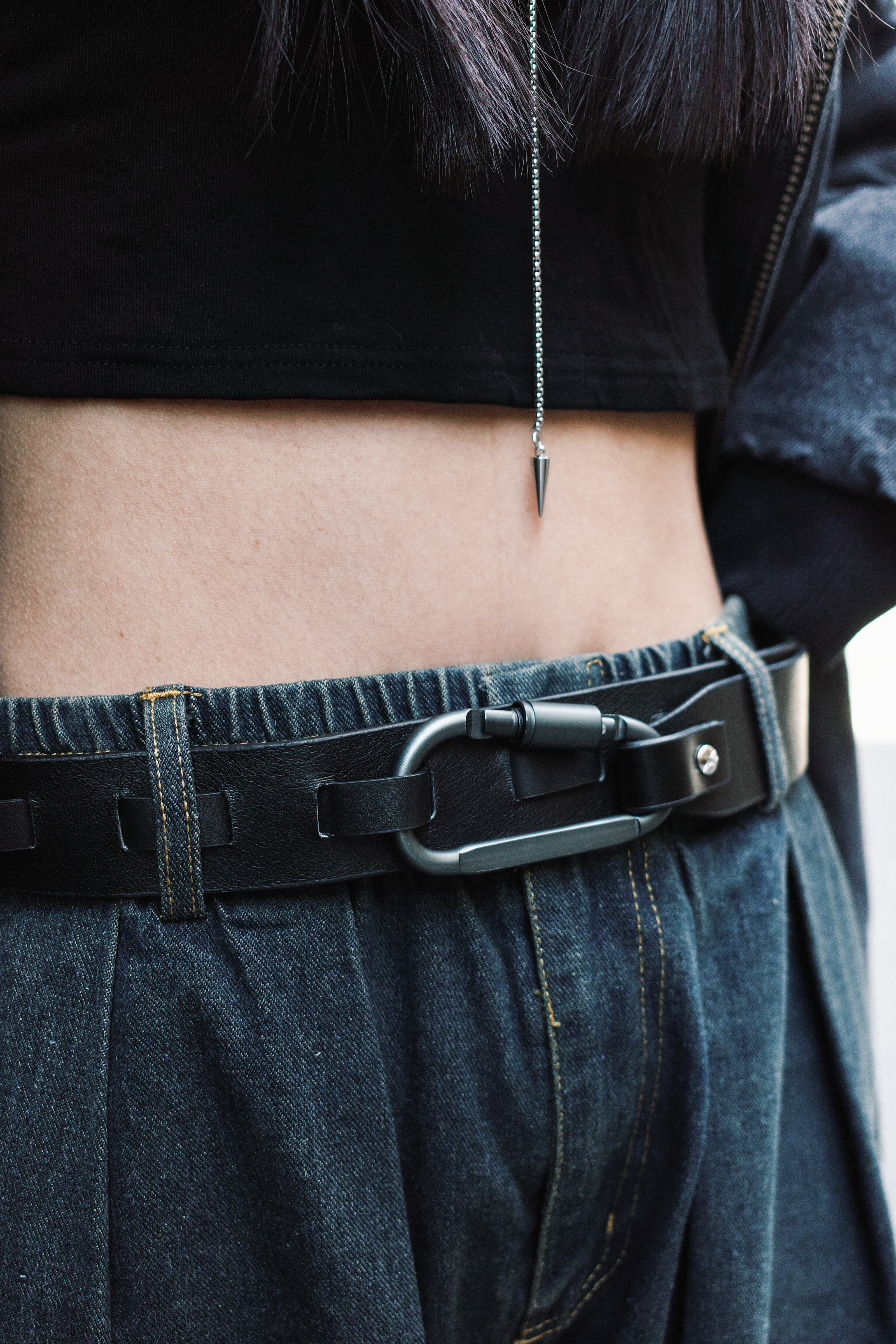 『Always_Good』登山扣 無孔 皮帶