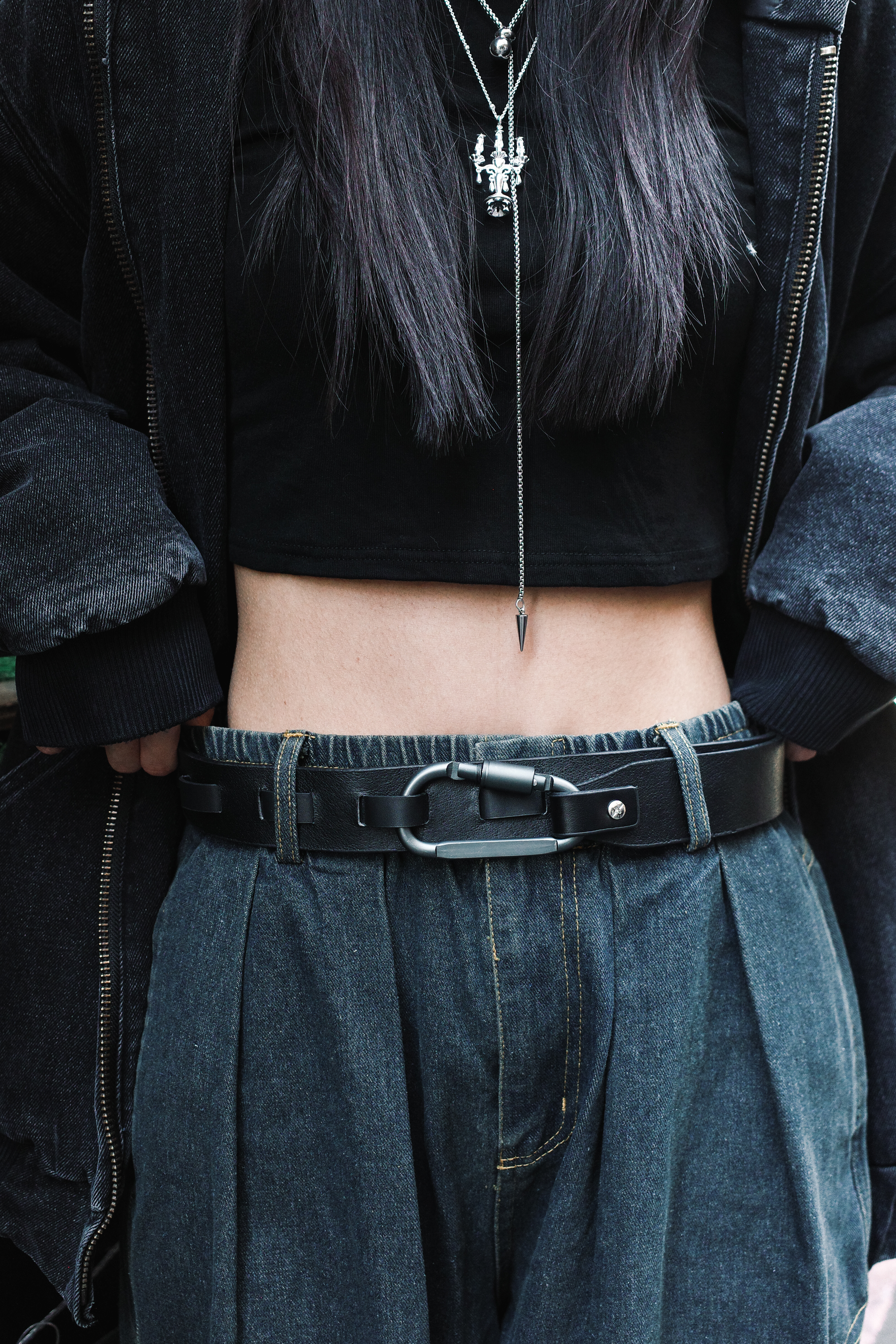 『Always_Good』登山扣 無孔 皮帶