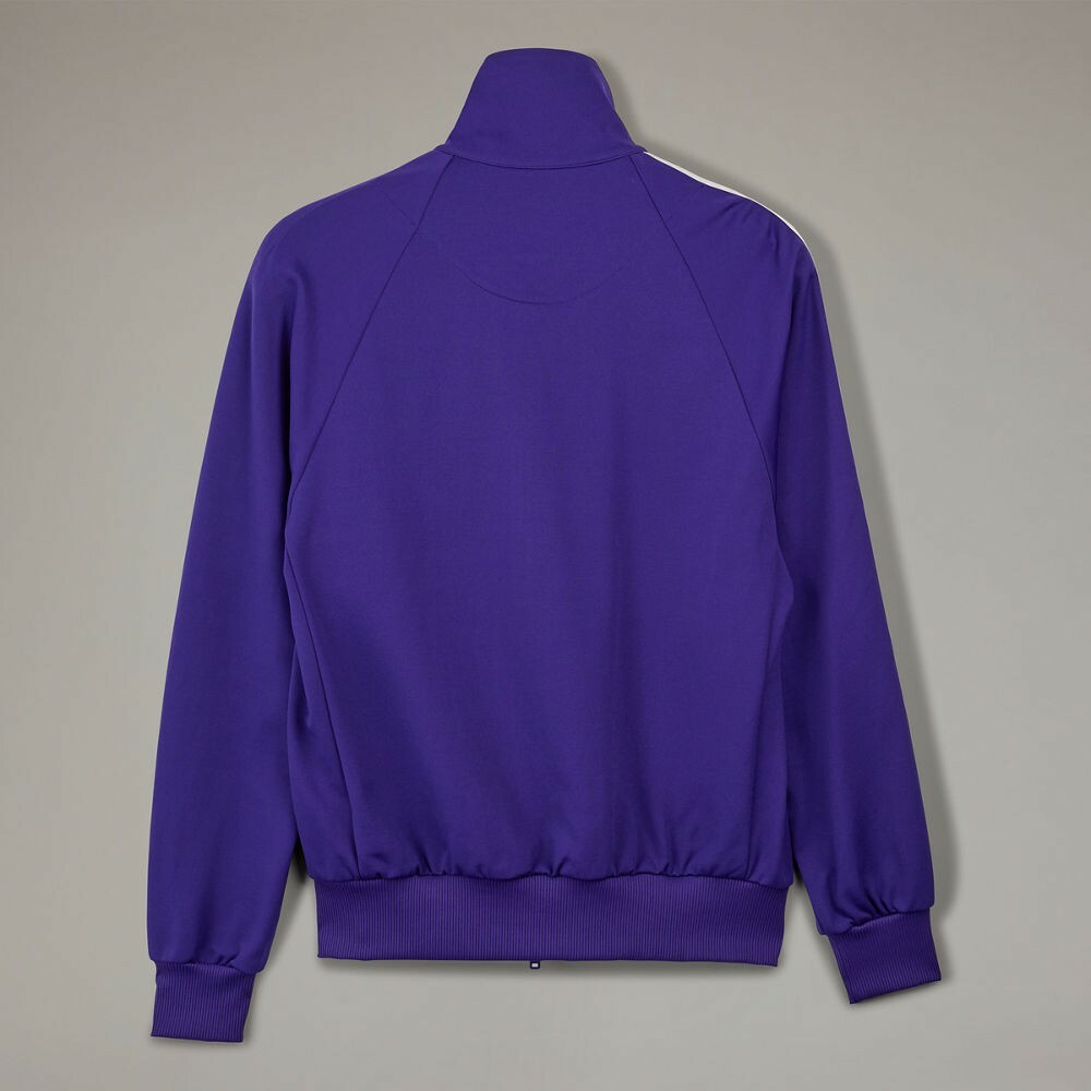 【 Y-3 M 3S TT 頂級三條紋立領運動夾克 - 紫 】