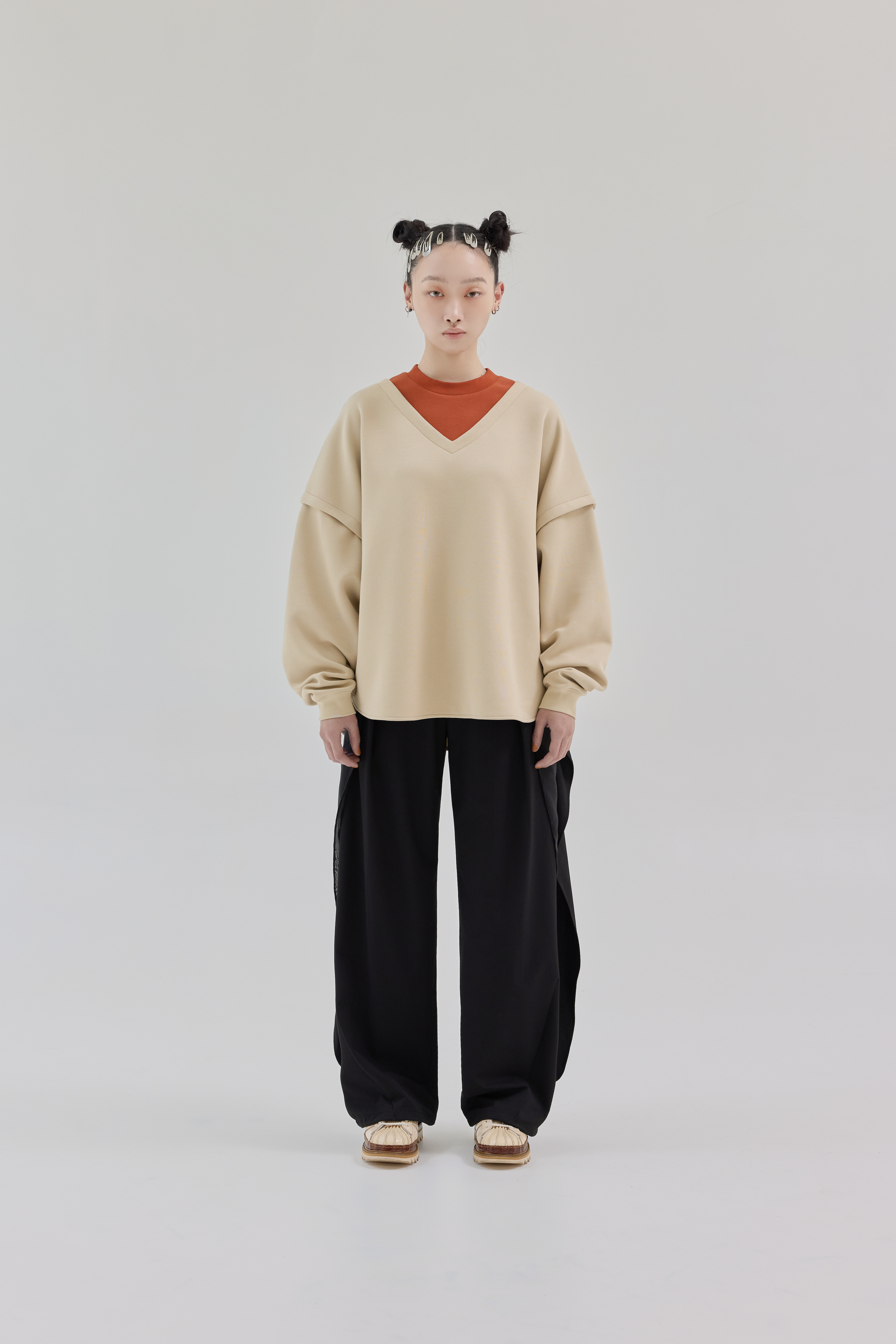 Jellyfish Casual Trousers｜Black