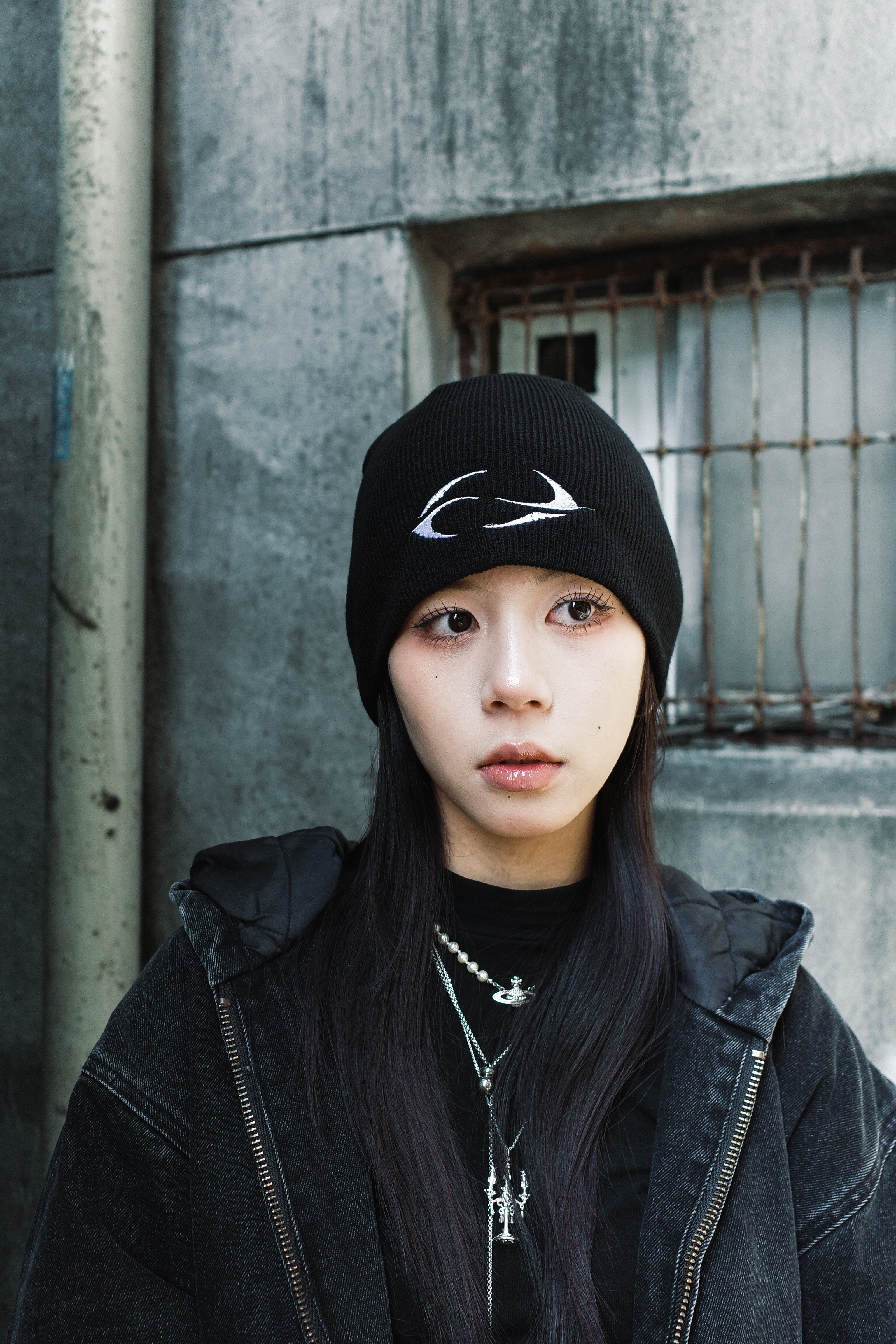 『Always_Good』刺繡 針織 毛帽