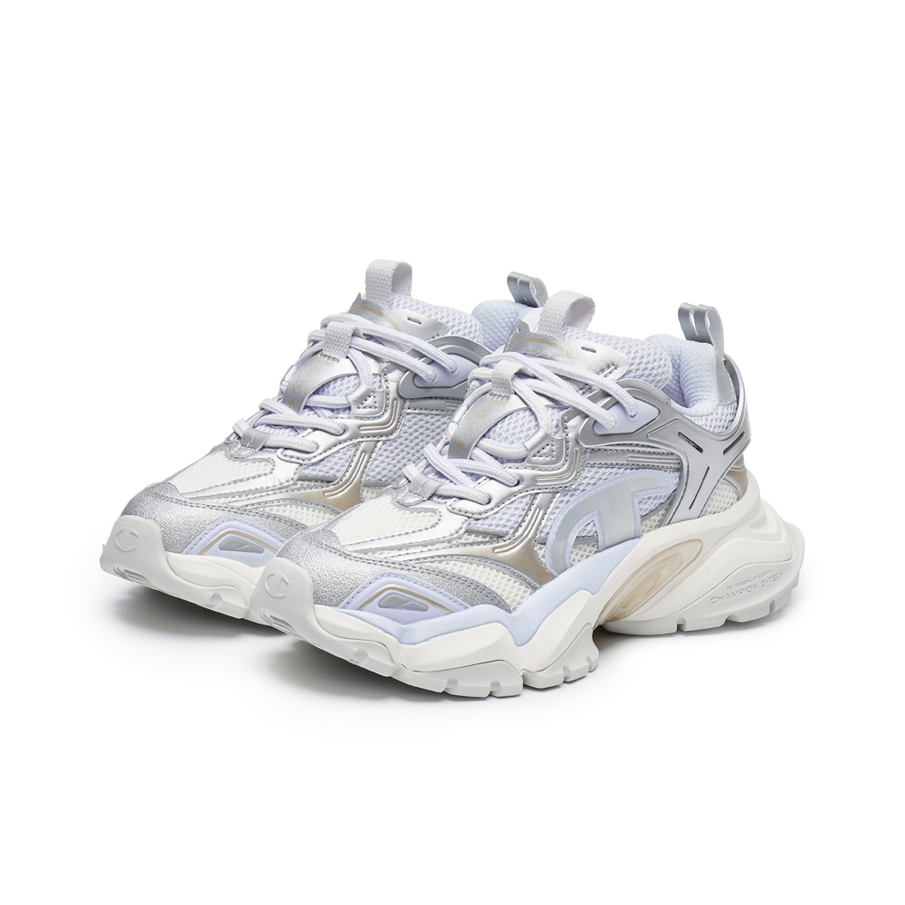 女款-Power Armor 齒鯊老爹鞋-銀色（U5AFCCW01M2）