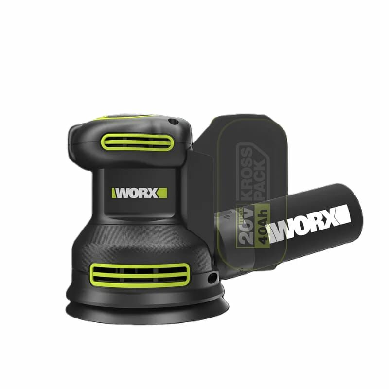 WORX WU657.9 20V無刷 125mm 圓沙機 (淨機)