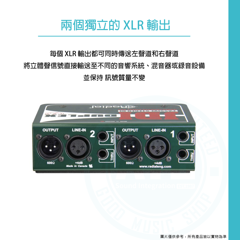 配信機器・PA機器・レコーディング機器 Radial JDI Radial Engineering Jensenトランス搭載パッシブDI JDI - 株式