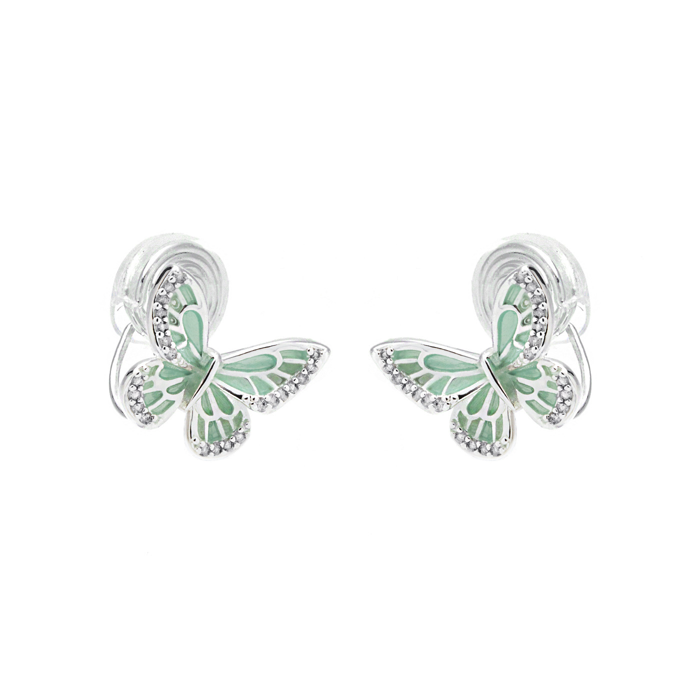 平價飾品,夾式耳環,蝴蝶